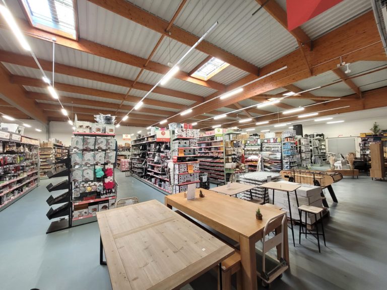 Éclairage LED du magasin Centrakor